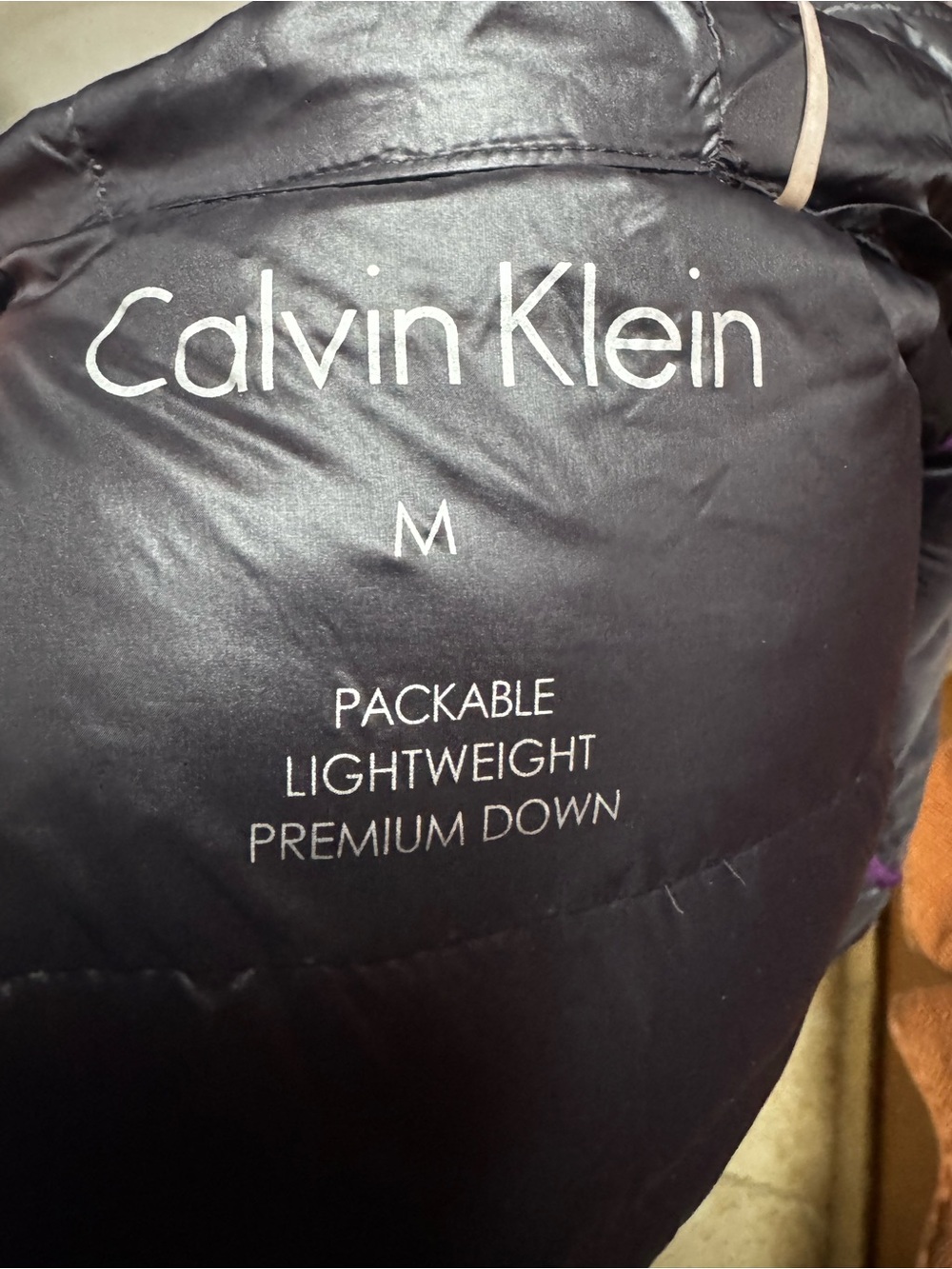 Calvin Klein Performance lightweight packable down medium - Picture 4 of 4